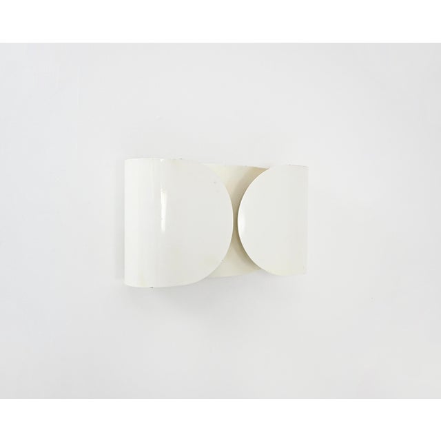 White Foglio Wall Lamp by Tobia & Afra Scarpa for Flos, 1960s For Sale - Image 10 of 10