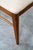 Mid Century Modern Dining Chairs Set 6 Solid Stained Oak Keller Furniture Tan For Sale - Image 10 of 12