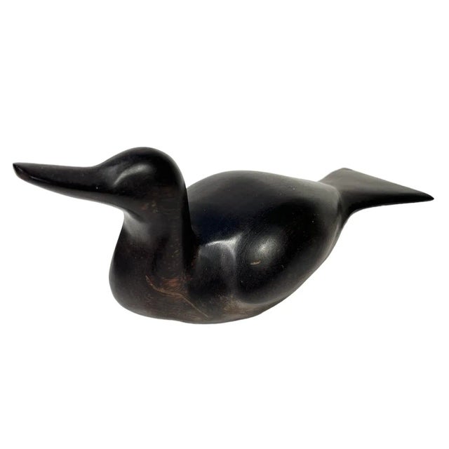 Vintage Ironwood Duck For Sale - Image 6 of 8