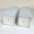 Large White Square Relief Vases attributed to Hutschenreuther, 1960s, Set of 2 For Sale - Image 9 of 13