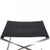 PK91 Stool in Black Aura Leather from Poul Kjærholm, 2000s For Sale - Image 3 of 11