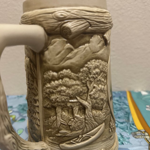 Ceramic Vintage Ducks Unlimited "Cardinal" Collector Stein - Bill Zopf Art For Sale - Image 7 of 8