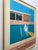 Wood David Hockney Vintage 1988 Lithograph Print Framed Museum Exhibition Poster " a Bigger Splash " 1967 For Sale - Image 7 of 18