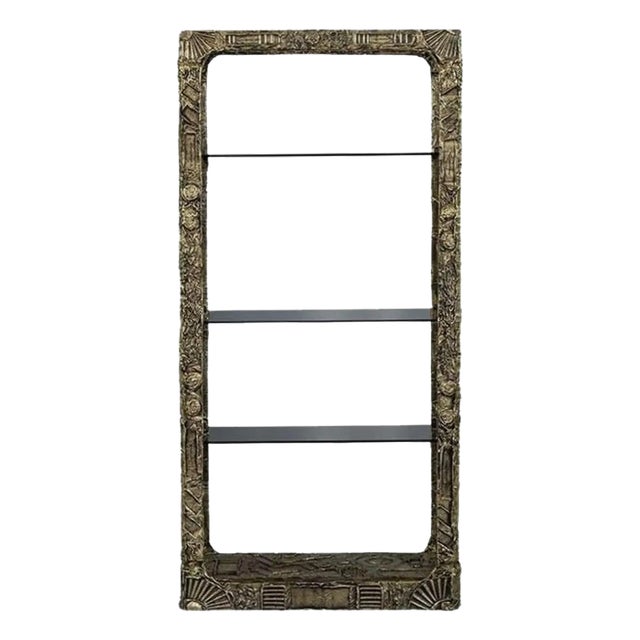 Brutalist Étagère by Adrian Pearsall C. 1960, Attributed For Sale