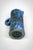 Small Mid-Century French Blue Ceramic Ewer with Engraved Decoration of Stylized Owls and Fish by Jacques Blin, 1950s For Sale - Image 12 of 15