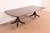 Brown Smith & Watson Regency Banded Mahogany Double Pedestal Extension Dining Table, Newly Refinished For Sale - Image 8 of 15