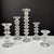 Mid 20th Century Vintage Textured Festivo Glass Candle Holders by Timo Sarpaneva for Iittala, Set of 5 For Sale - Image 5 of 12