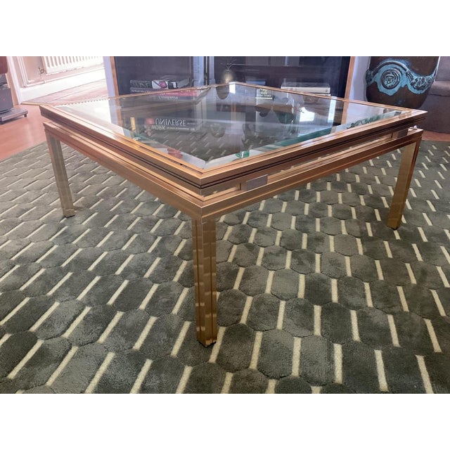 Art Deco Glass Coffee Table by Pierre Vandel For Sale - Image 6 of 14