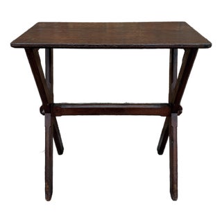 Antique English Side Tavern Table For Sale