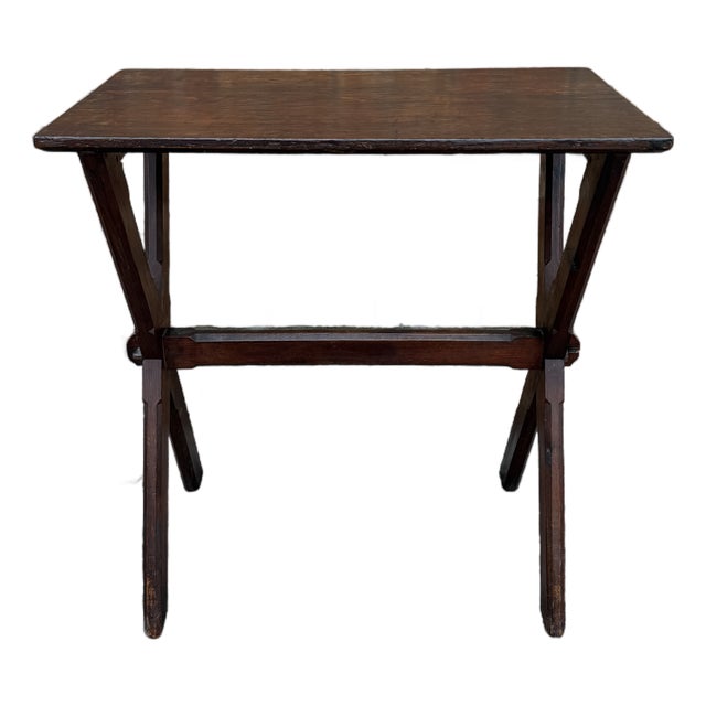 Antique English Side Tavern Table For Sale