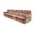 Vintage Modular Sofa in Leather, 1970s, Set of 5 For Sale - Image 4 of 8
