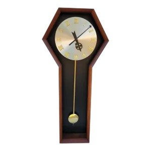 1960s Mid Century Howard Miller Arthur Umanoff Wall Clock