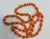 Late 20th Century Signed Tiffany & Co. Vintage Natural Coral & Yellow Gold Bead Necklace, 38" Long For Sale - Image 5 of 18