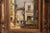 Italian Early 20th Century Italian Street Scene Painting in Gilt Frame Signed Petrilli Circa 1920 For Sale - Image 3 of 5