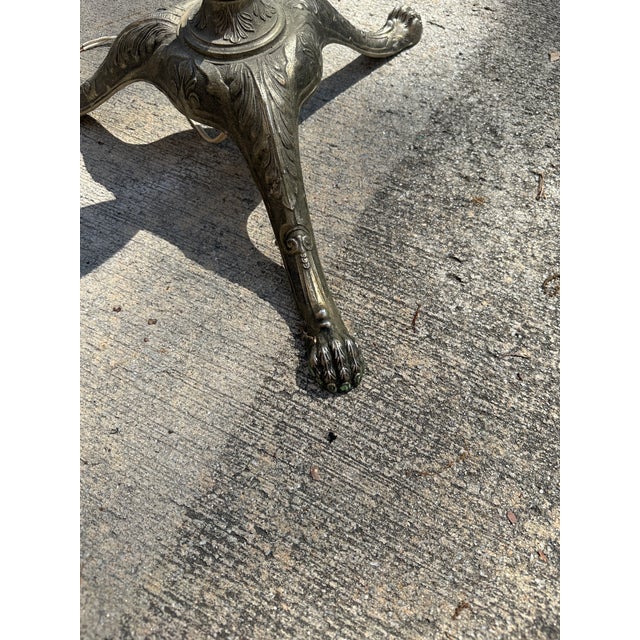 Up for consideration is a beautiful silver candelabra floor lamp. This would look lovely in your home and it is a great...