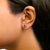 Haus of Brilliance .925 Sterling Silver 6MM Bezel Set Created Yellow Citrine Solitaire Stud Earrings For Sale - Image 4 of 5