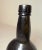 18th Century Rare Antique 18th Century Handmade 4 Part Mold Blown Green Whiskey Glass Bottle For Sale - Image 5 of 9