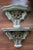 Late 20th Century Large Vintage Italian-Style Gilded Celadon Rococo Wall Brackets—A Pair For Sale - Image 5 of 18