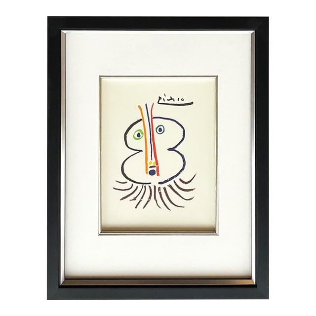 Picasso Lithograph 129 the Great Noble 1968 Framed For Sale