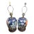 1980s Navy Blue Chinoiserie Lamps - a Pair For Sale