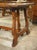 17th Century Italian Single Walnut Plank Top Table With Lyre Legs For Sale - Image 11 of 18