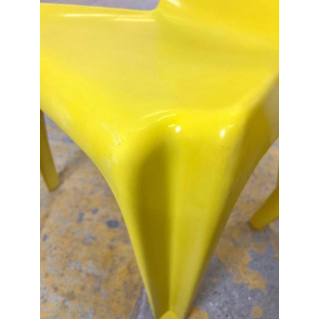 Yellow BA1171 Dining Room Chairs by Helmut Bätzner for Bofinger For Sale - Image 9 of 11