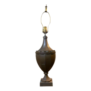 Vintage Tole Neoclassical Urn Form Table Lamp