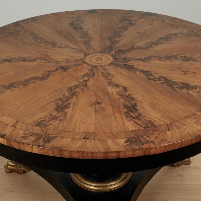 Antique Italian Regency Style Center Table For Sale - Image 15 of 15