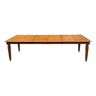 Tommy Bahama Island Estate Plantation “Grenadine” Dining Table With 2 Leaves For Sale