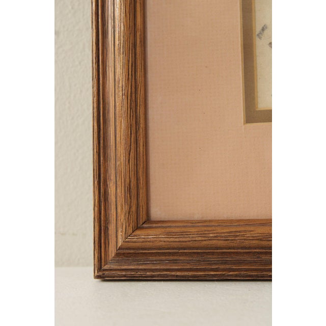 Late 20th Century R. Freed Framed Linocut, Running Hare For Sale - Image 5 of 12