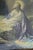 1920s 1920s Antique Religious Portrait Diptych – Christ Child & Christ in Gethsemane For Sale - Image 5 of 14