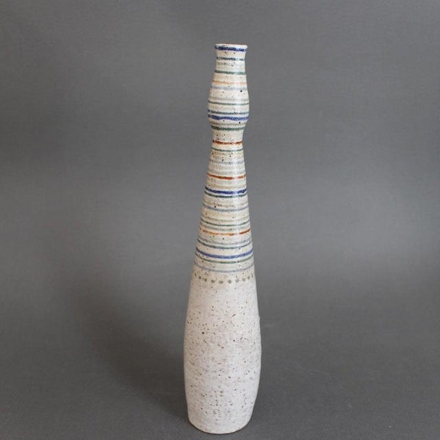 Vintage Italian Bottle by Bruno Gambone, 1970s For Sale - Image 4 of 13