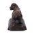 Traditional 1900s Bronze Dog Paperweight Sculpture For Sale - Image 3 of 6