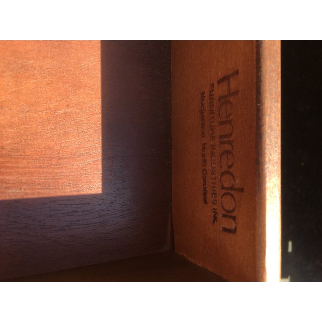 Transitional 1980s Henredon Sideboard Console Table For Sale - Image 3 of 13