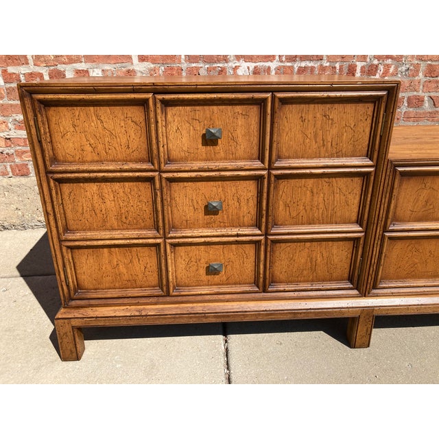 Mid 20th Century Henredon Custom Folio Three Tiered Modular Dresser For Sale - Image 5 of 18