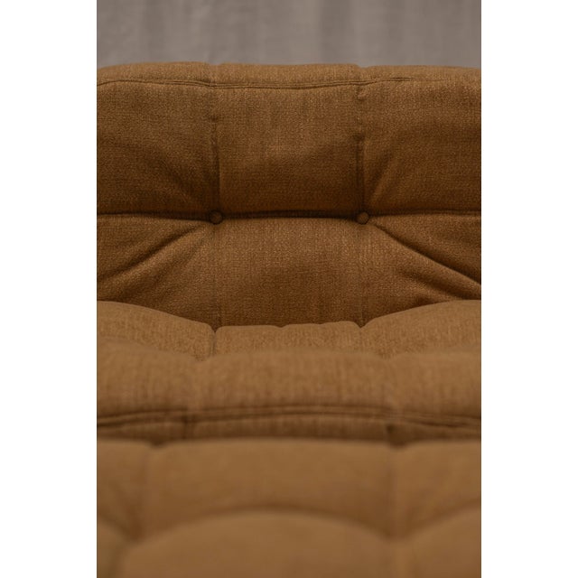 Kimba Easy Chair with Ottoman, Ligne Roset, 1973 by Michel Ducaroy for Ligne Roset, 1970s, Set of 2 For Sale - Image 10 of 18
