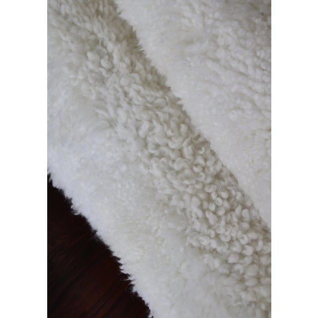 Set of Pinewood & Sheepskin Lounge Chairs, Sweden, 1940s For Sale - Image 16 of 18