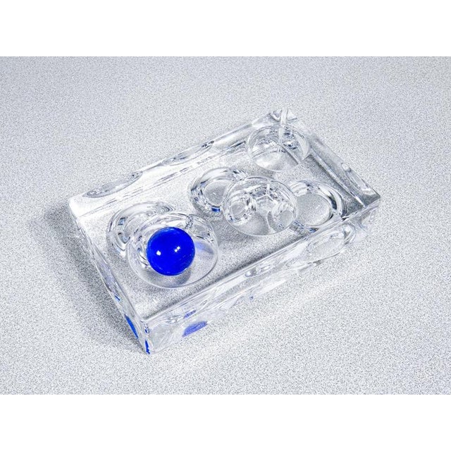 Crystal Ashtray from Daum, France For Sale - Image 6 of 16