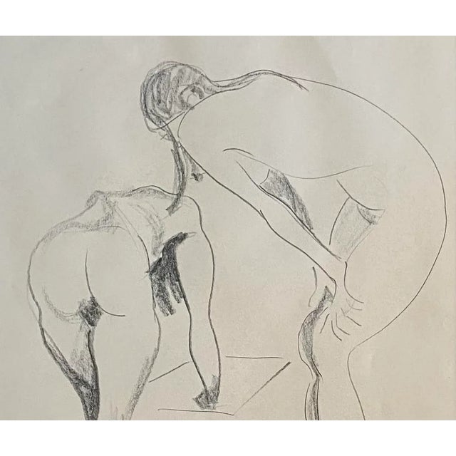 Nice decorative, mid-20th century original drawing. The work is signed Kirsch. Measures: 23 3/4" W x 23 1/2" H x 1" D