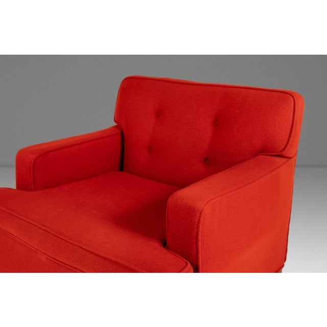 Set of Two ( 2 ) Neoclassical Lounge Chairs After the Casa Encantada by t.h. Robsjohn-Gibbings for Peterson Studios, Usa, C. 1960s For Sale - Image 9 of 18