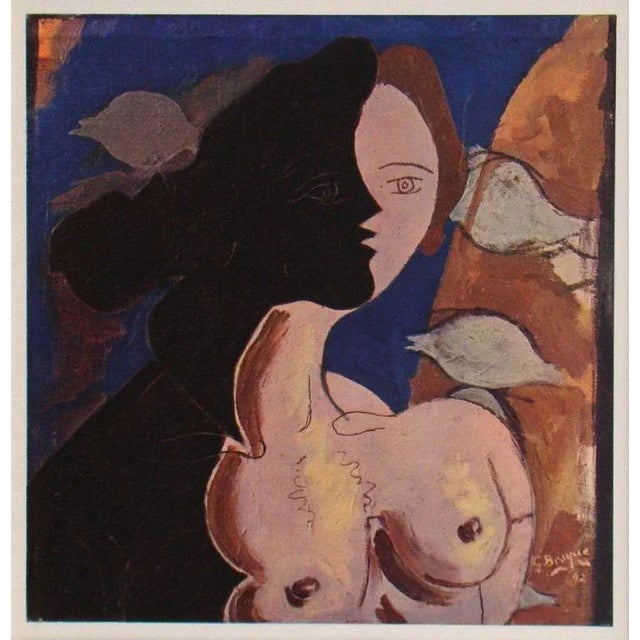 Georges Braque, Head of a Woman, 1946, Heliogravure For Sale - Image 13 of 13