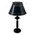 Mid 20th Century Black Tole Desk Lamp For Sale