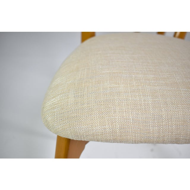 Wood Set of 4 Italian Dining Chairs by Ico & Luisa Parisi for Ariberto Colombo, 1950s For Sale - Image 7 of 8