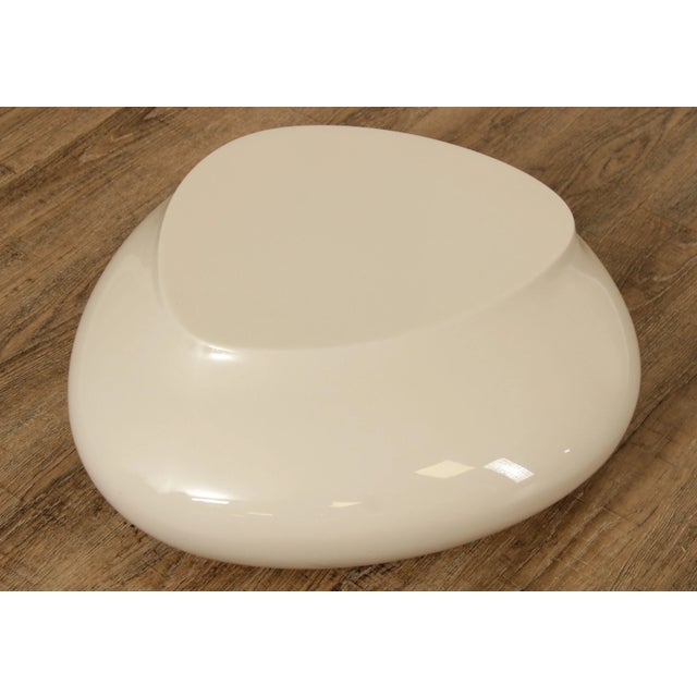 Plastic Roche Bobois Contemporary Biomorphic 'Cute Cut' Cocktail Table For Sale - Image 7 of 13