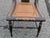 Black 19th C. Baltimore Ebonised & Painted Bergere Side Chair, 1880s For Sale - Image 8 of 14