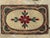 Vintage Hand-Hooked Floral Folk Art Rug Textile For Sale In Houston - Image 6 of 6