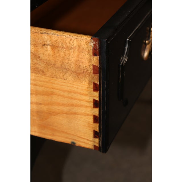 Bodart French Ebonized Bronze Mounted Louis XV Style Console Table For Sale In Philadelphia - Image 6 of 14