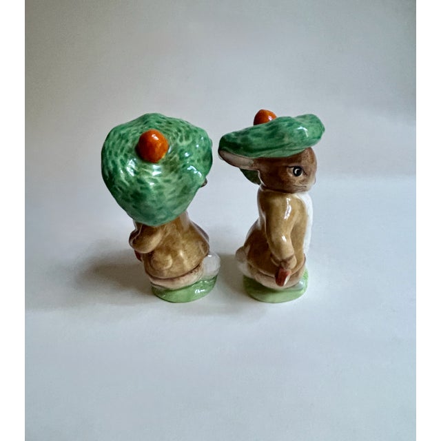 Pair Beswick "Benjamin Bunny" Porcelain Figurines, C. 1970's For Sale - Image 10 of 18