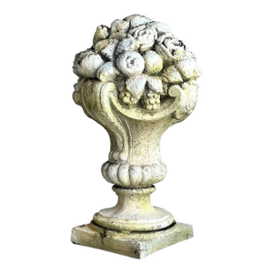 Vintage Regency Patinated Resin Garden Ornament