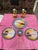 Ceramic 1920s–1930s Japanese Art Deco Hand-Painted Landscape Lusterware Collection – 6 Pieces For Sale - Image 7 of 7